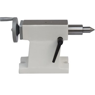 数控分度头尾座h135160四轴转台170255尾座顶针分度盘手动可调尾