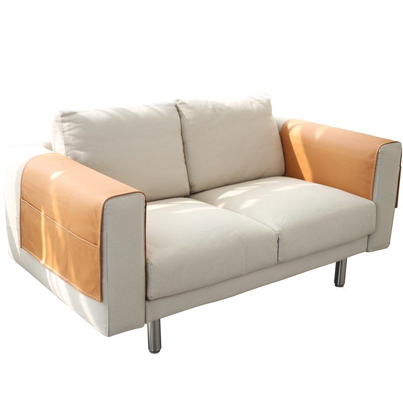 沙发扶手盖布保护套罩垫加长防滑搭巾网红ins带收纳口袋把手盖布