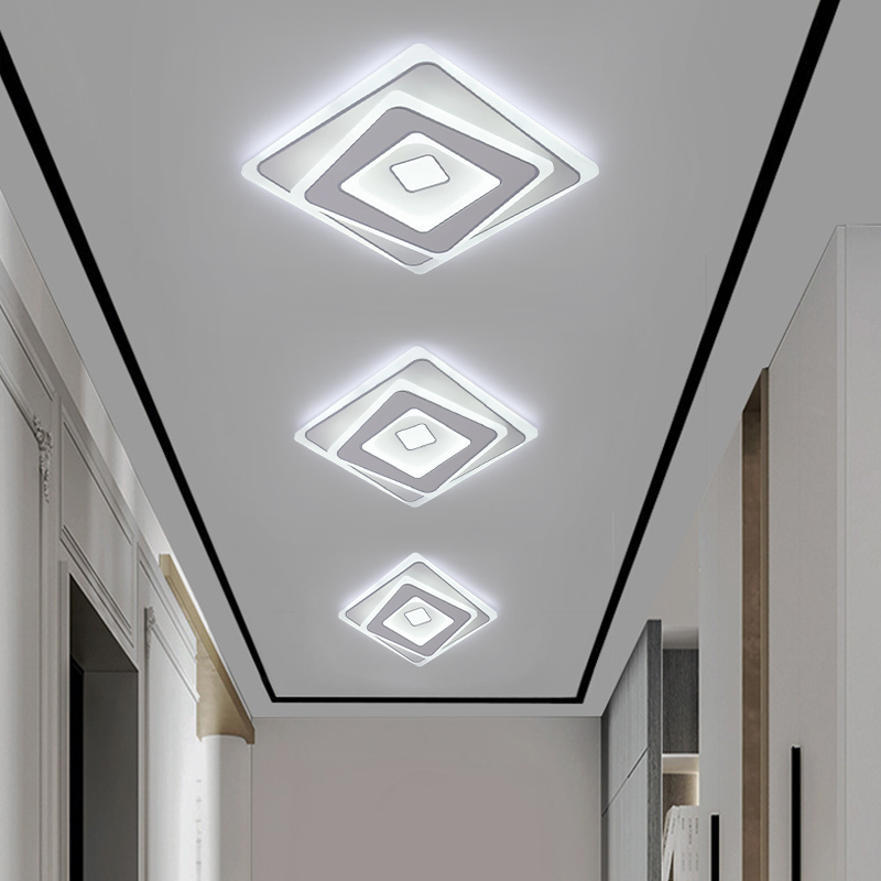 走廊灯过道灯轻奢家装简约玄关灯入户吸顶灯阳P台灯中山灯具吊顶