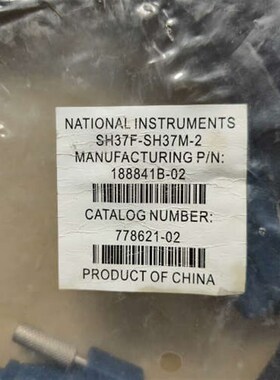 全新NI SH37F-SH37M-2,188841B-02电