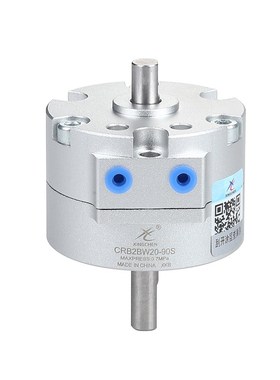 星辰气动 SMC型叶片式旋转气缸CRB2BW30-90S/180S/270S 摆动气缸
