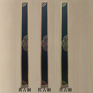 新中式大门拉手酒店足浴店茶楼会议室宴会厅包厢大把手玻璃门拉手