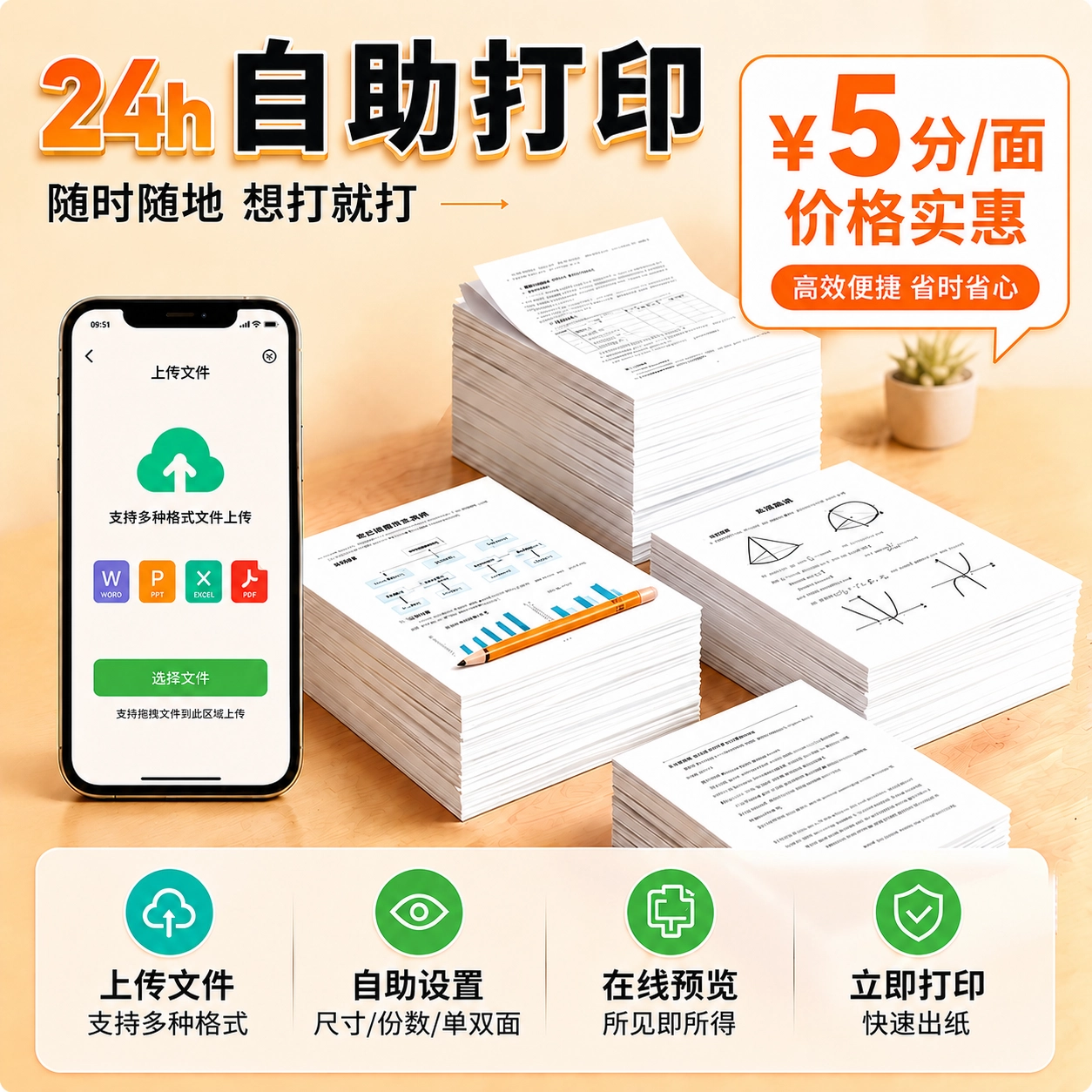【淘宝打印】打印资料网上打印黑白文档培训教材批量快印复习资料