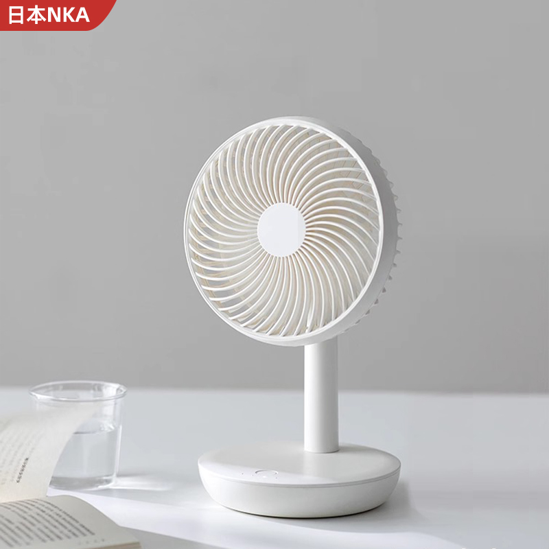 日本NKA无线USB充电户外露营办公室小型学生上课静音旅行迷你风扇