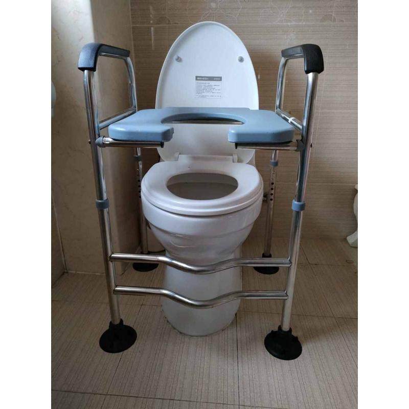 助力防滑加高简易老人坐厕移动不锈钢折叠坐便凳子厕所座椅大便,家居饰品,家具贴,淘宝优惠券,粉丝福利购,淘宝优惠卷