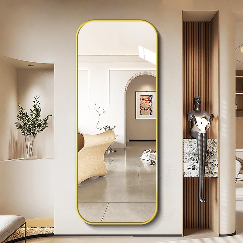 轻奢壁穿衣镜全镜落地镜玄LHJ-0632子家用试衣镜关卧室挂墙式挂身