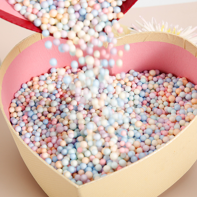 马卡龙流星球礼物盒泡沫