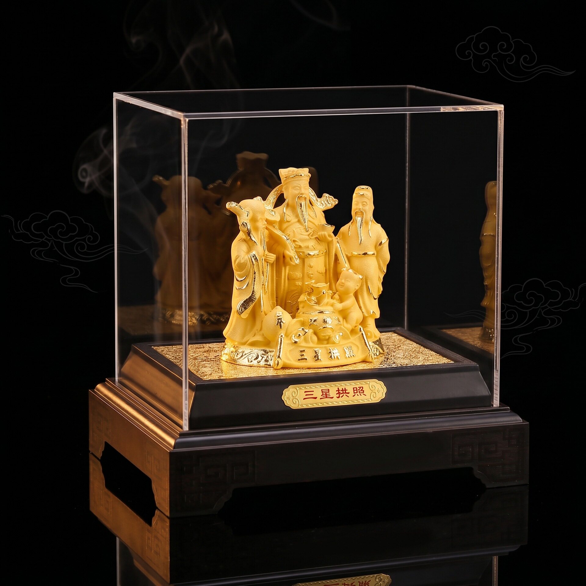 家居摆件寿星公寿星福寿双全工艺