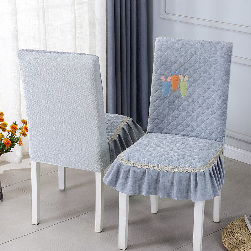 椅子套罩全包餐厅餐桌椅垫坐垫四季通用靠背一体防滑餐椅套连体垫