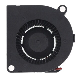 鼓风机5020涡轮风扇两线含油5V12V24V加湿器5cm散热风扇