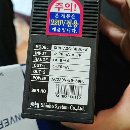 全新SHINHO信号转换器,型号SHN-ASC-3BBO-W