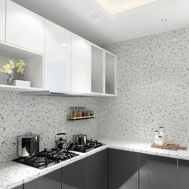 卫生间墙面防水贴纸浴室瓷砖自粘墙贴厨房贴防油墙纸耐高温桌面用