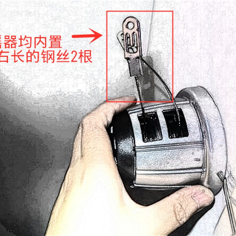 手摇升降晾衣架双m杆式摇把手柄把 手太太恋伊恋晴通用手摇器