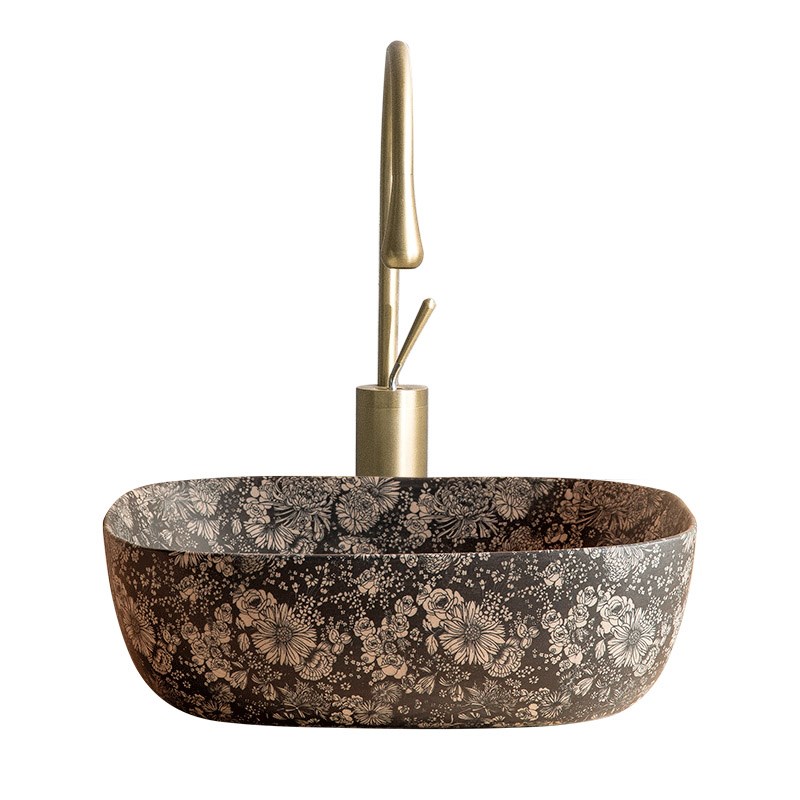 陶瓷阳台b台上盆洗手盆单盆网红民宿浴室卫生间洗脸盆创意户外水