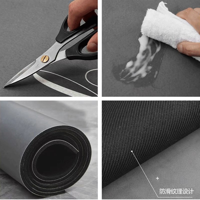 新款简约现代地垫入户门q垫防滑吸水凉垫子免洗耐脏门厅玄关满铺