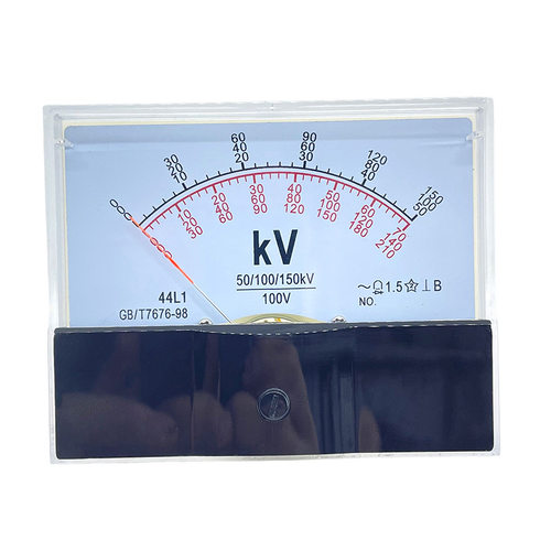 44L1-KV指针交流高精度千伏电压仪表50KV100KV150KV/100V伏特表