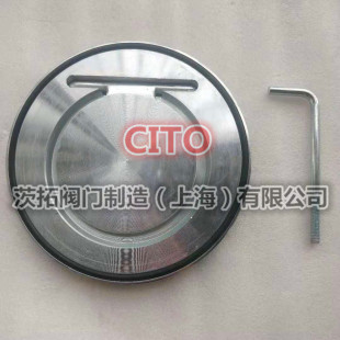 罗茨风机单向阀dcv-50 80 100，对夹式风机止回阀dn150 200