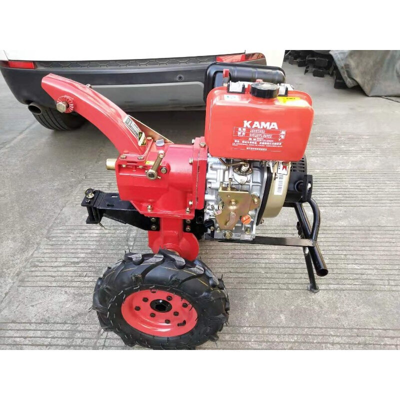 凯马科普5马力173风冷柴油微耕机/开沟/起垄/除草/松土机/耕地机