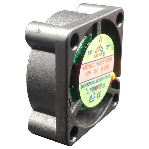 SANJU三巨SJ2510HB DC12V滚珠轴承2.5cm风机cpu散热器风扇25*10mm