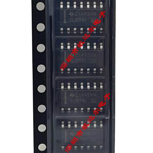 TL074IDR 丝印TL074I TL0741 贴片SOIC-14 全新原装TI可直拍