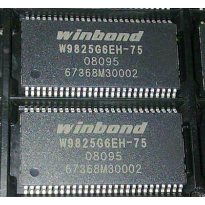 一只也可直拍W9825G6EH-75 WINBOND TSOP54 存储芯片 全新原装