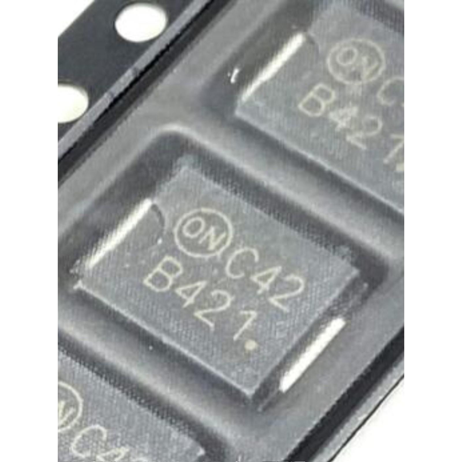 全新原装 MBRS4201T3G 丝印B421 封装SMC 肖特基二极管200V4A
