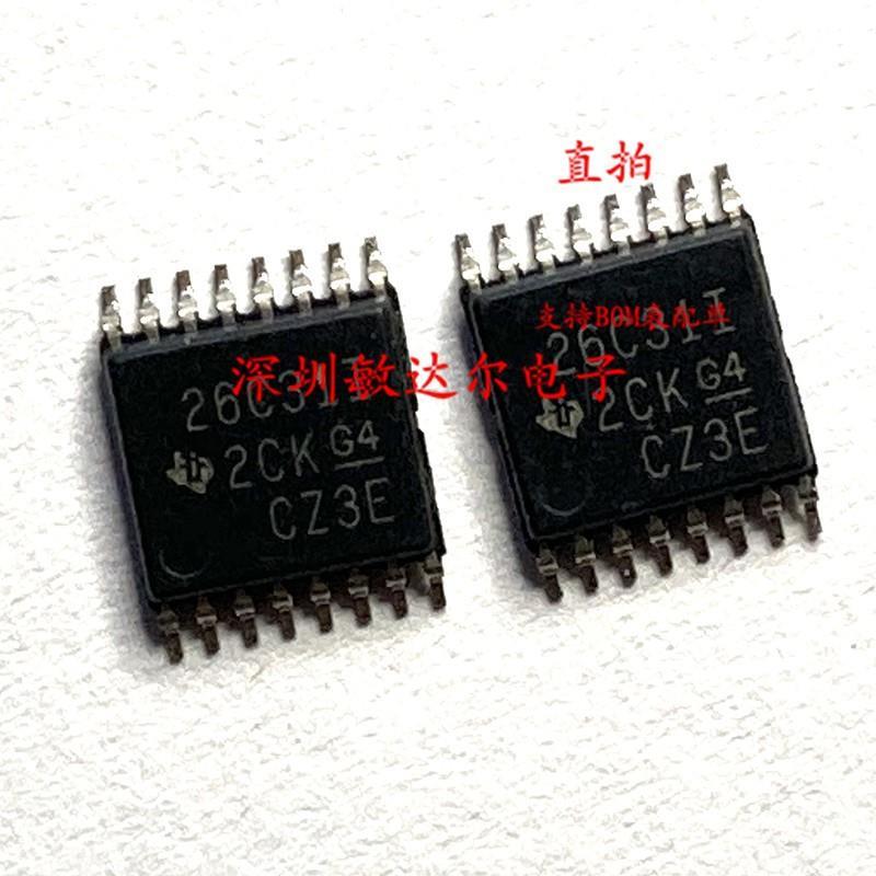 AM26C31IPWR TSSOP-16 贴片26C31I IPW 接口-驱动器 芯片AM26C31I