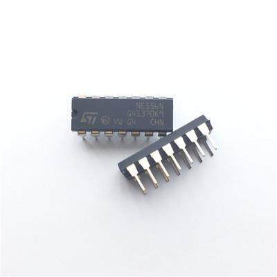 全新原装 NE556 NE556N DIP-14直插 双通道定时器