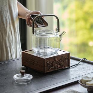 电热烧水壶煮茶炉茶壶 电陶炉煮茶器家用多功能静音小型电磁炉新款