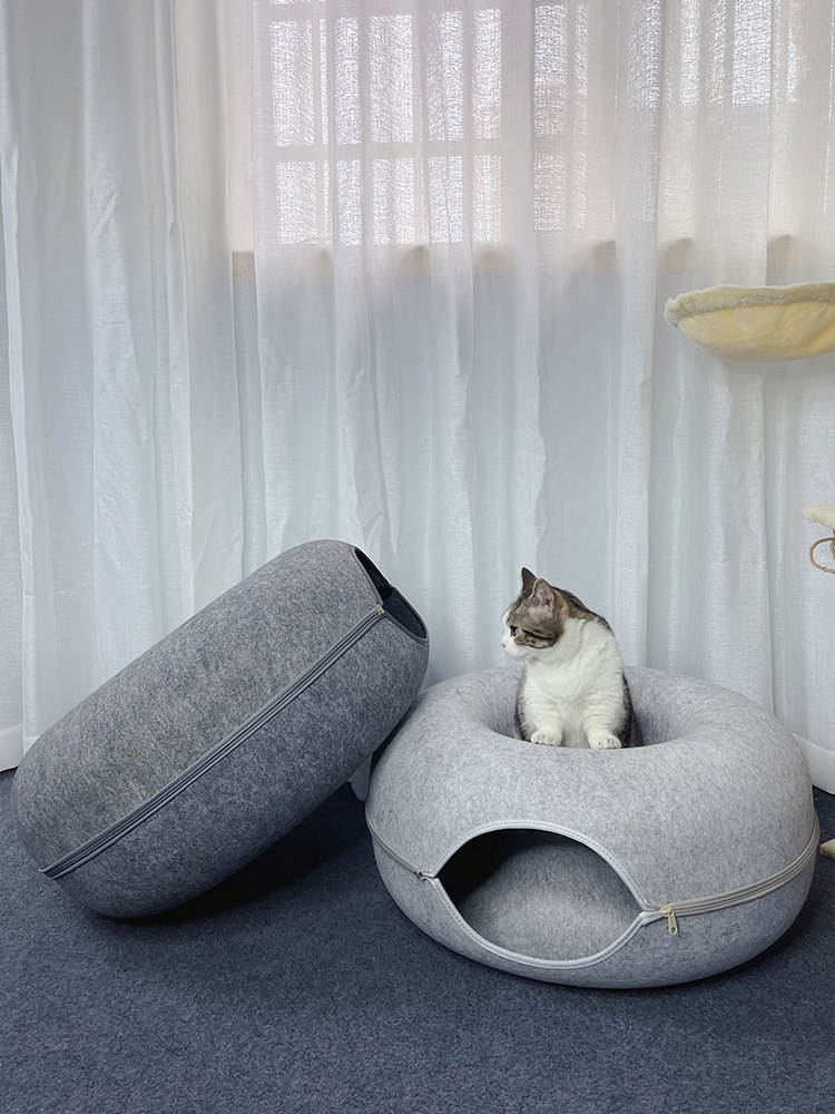 Felt Cat Donut Bed | Direct from Taobao China | $3.32 - Product image 5