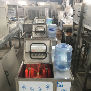 全自动5加仑矿泉水桶洗桶机 纯净水桶清理机 塑料桶刷桶机 效率高