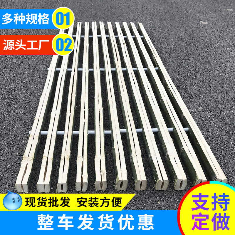 竹制羊床漏粪板竹羊粪漏板竹排板大货出羊圈竹架板养殖养羊竹床板