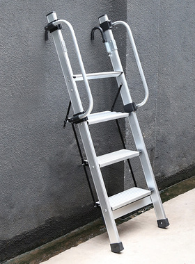 BUNK BED LADDER 家用小梯子上下铺可折叠小梯子室内多功能4步