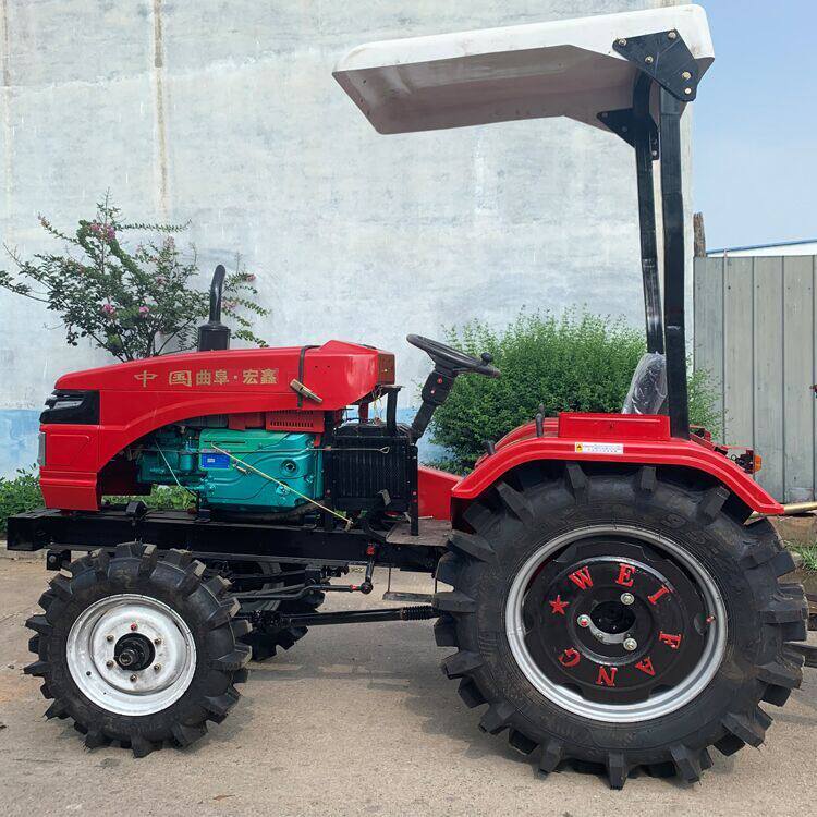 丘陵专用爬山王拖拉机 四驱柴油拖拉机 小型20马力低矮四轮拖拉机