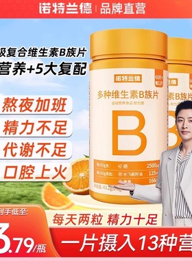 复合维生素B维生素C咀嚼片VB族B族VC片套餐b1b2vbb6b12全族b1维c