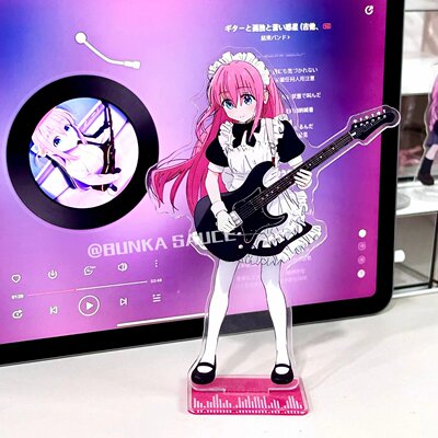 孤独摇滚BOCCHI THE ROCK后藤独喜多郁代山田凉虹夏吉他立牌摆件