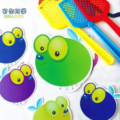 拍苍蝇游戏可擦写卡片