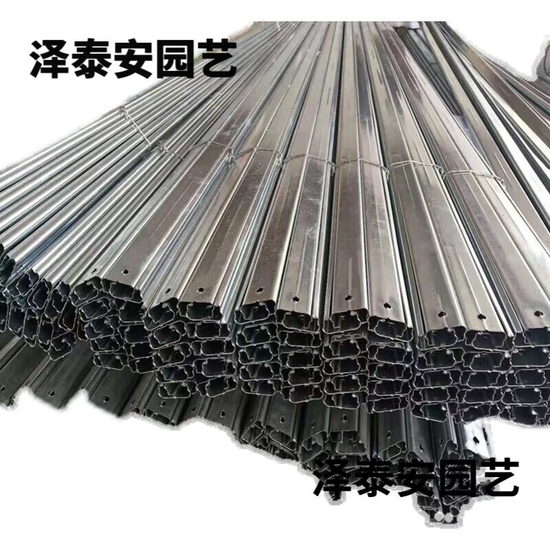 热销新品大棚e卡槽卡簧配件热镀锌铝合金纳米防风压膜槽耐腐蚀加