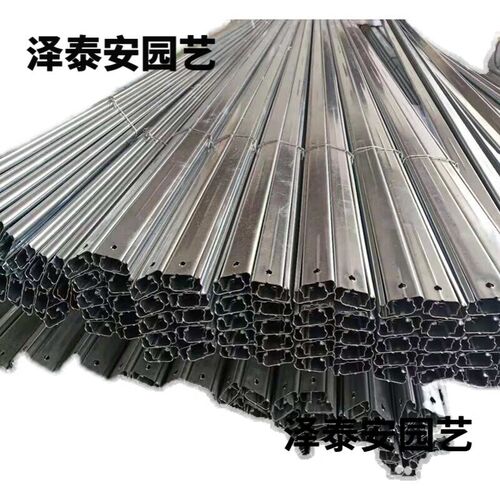 热销新品大棚e卡槽卡簧配件热镀锌铝合金纳米防风压膜槽耐腐蚀加