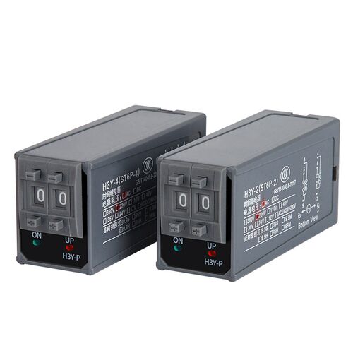 热销拨码通电延时时间继电o器H3Y-2/4小型可调24v220v交流定时器