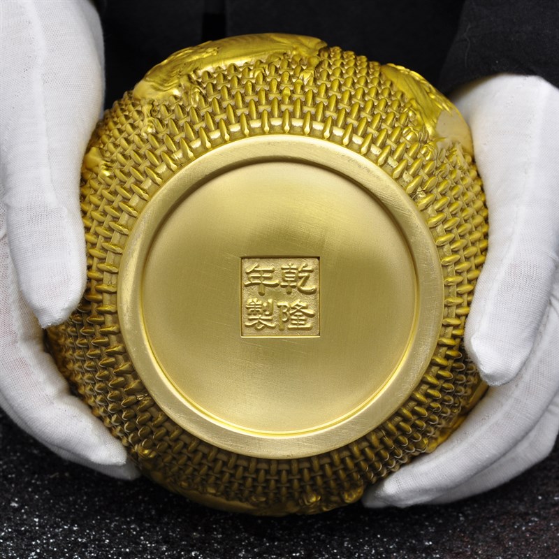 热销黄铜五牛茶叶罐摆件大号储存罐茶罐子家用客厅V茶几装饰品商