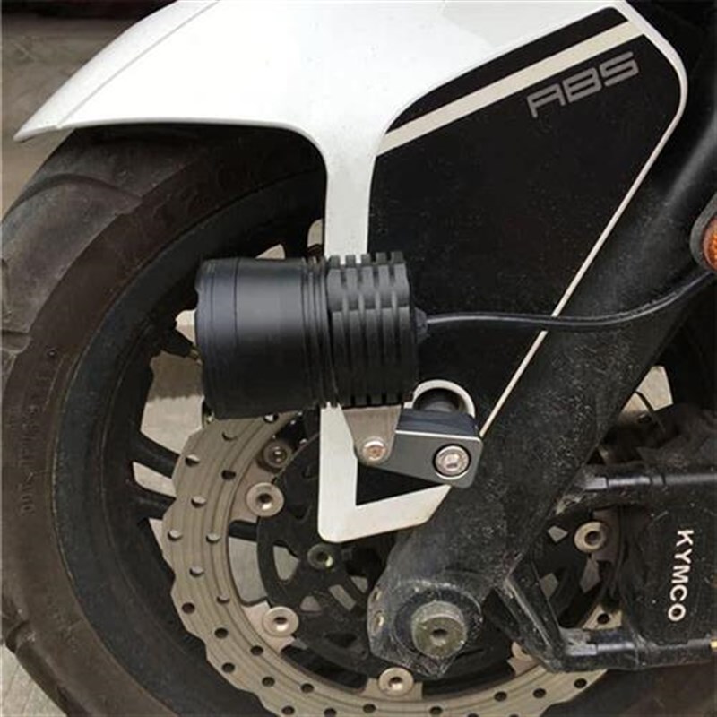 热销机车前挡泥板射灯支架 8MMz螺丝通用改装射灯支架 CNC安装码