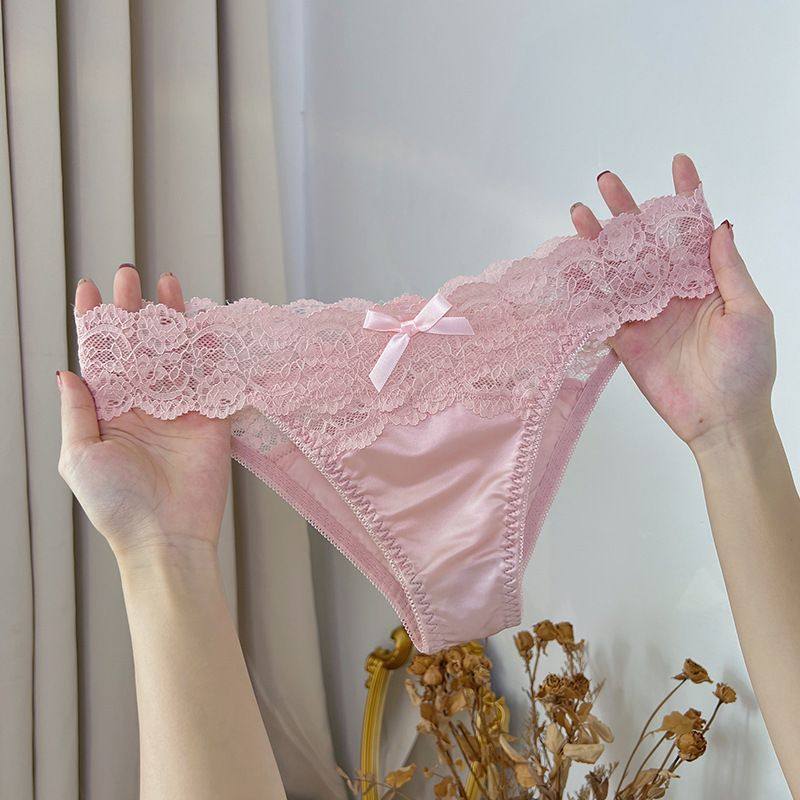 欧美性感纯欲风蕾丝高开叉无痕透气网纱三角裤少女低腰短裤,女士内衣/男士内衣/家居服,女丁字裤,淘宝优惠券,粉丝福利购,淘宝优惠卷