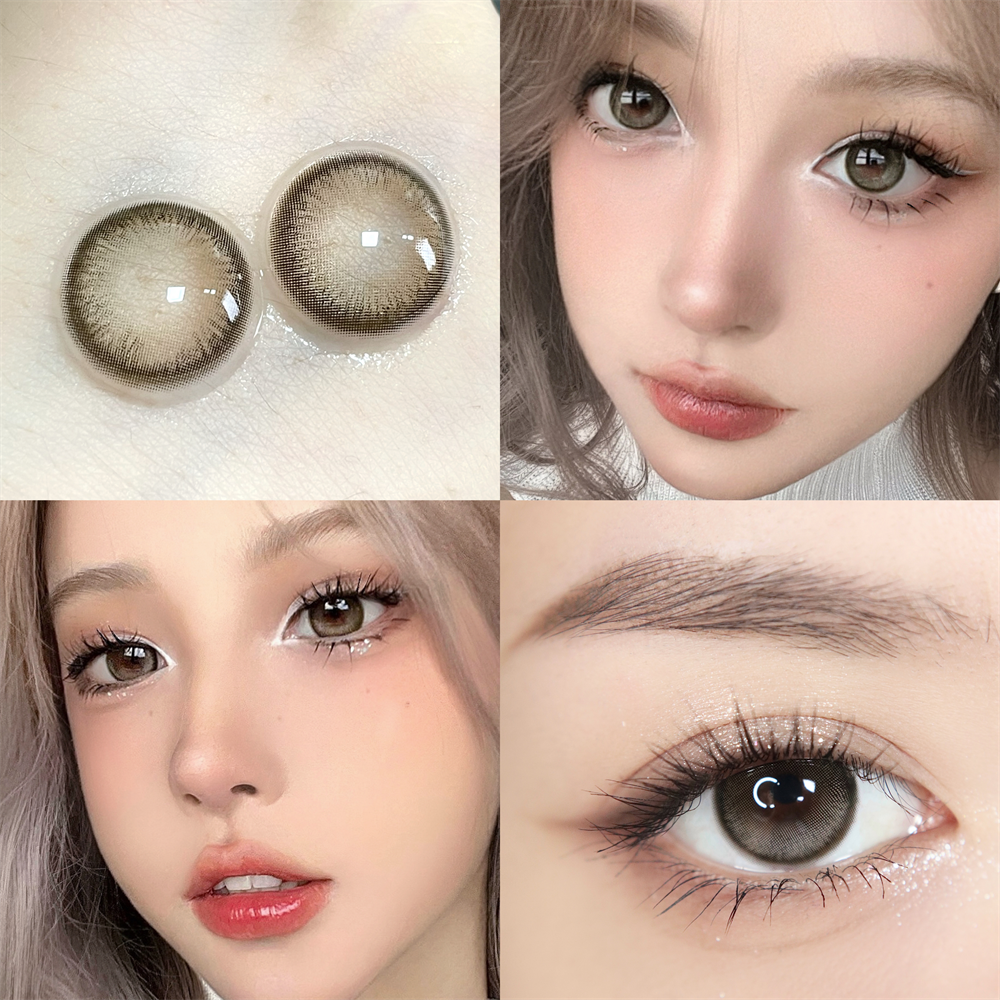 芝麻团灰色美瞳年抛大小直径近视正品混血自然隐形眼镜官方旗舰店,隐形眼镜/护理液,彩色隐形眼镜,淘宝优惠券,粉丝福利购,淘宝优惠卷