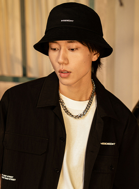 INSIDEDOT 经典系列周边百搭宽檐盆帽子男女同款新户外遮阳渔夫帽