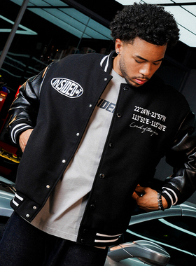 INSIDEDOT 梁烈唯同款棒球服男2025新款情侣开衫夹克运动休闲外套