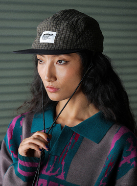 INSIDEDOT LOGO绣花迷彩鸭舌帽男新款大头围宽帽檐帽子棒球帽潮