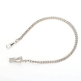 定制图案怀表链子配件 金色 银色 蛇骨 精品项链 复古挂表链 箱包