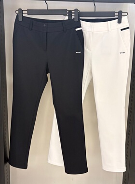 25秋冬新款高尔夫女士运动休闲长裤韩版加绒显瘦舒适百搭裤子