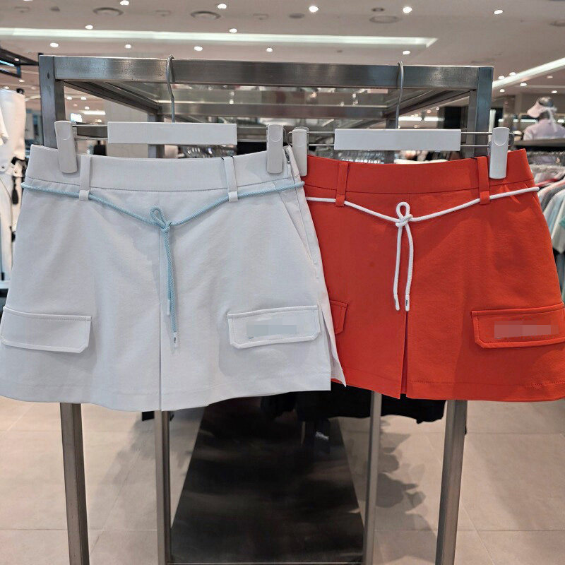 26夏季女士高尔夫球服半身裙休闲时尚设计感裙裤字标golf运动短裙